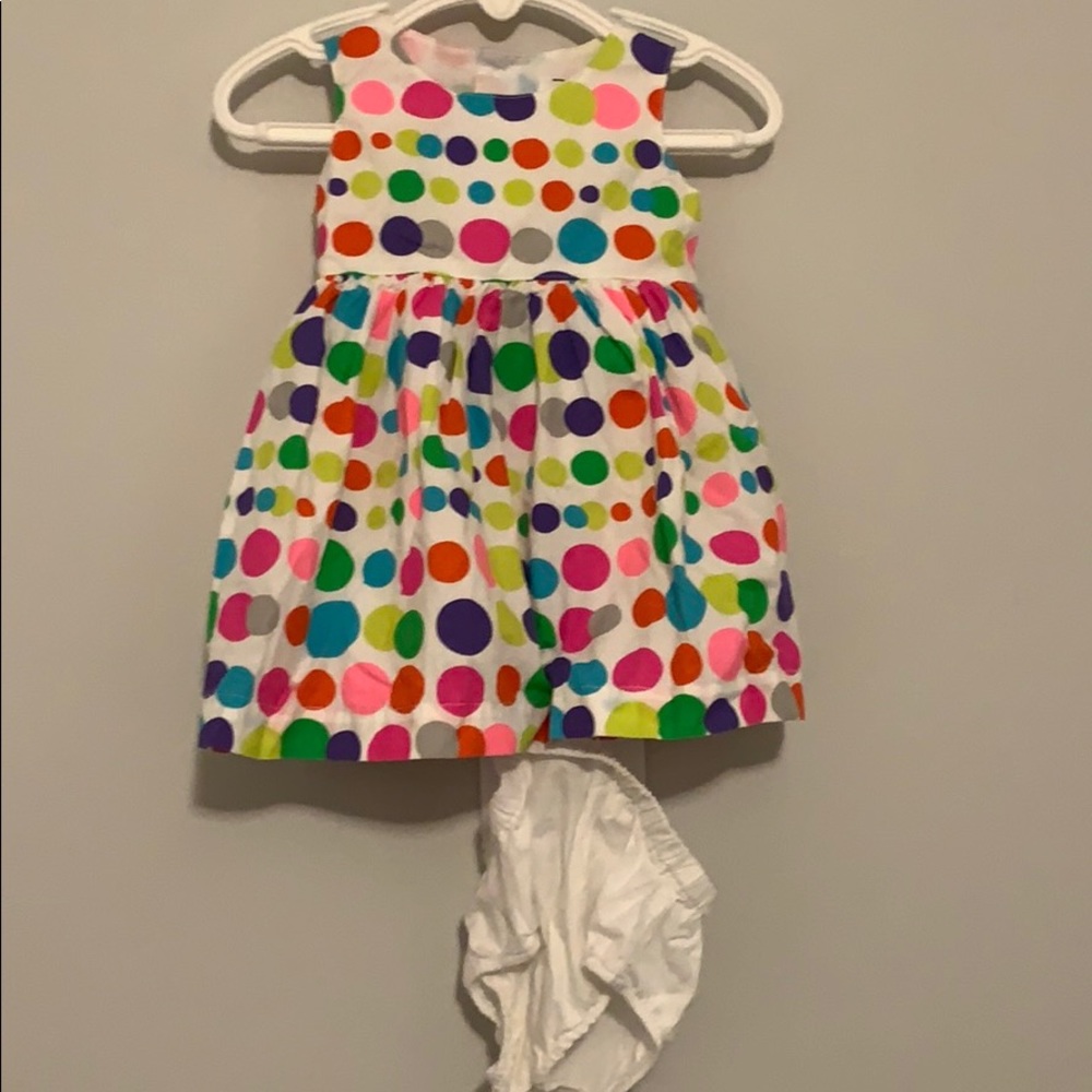 *Host Pick* Polka Dot Dress with Diaper Cover